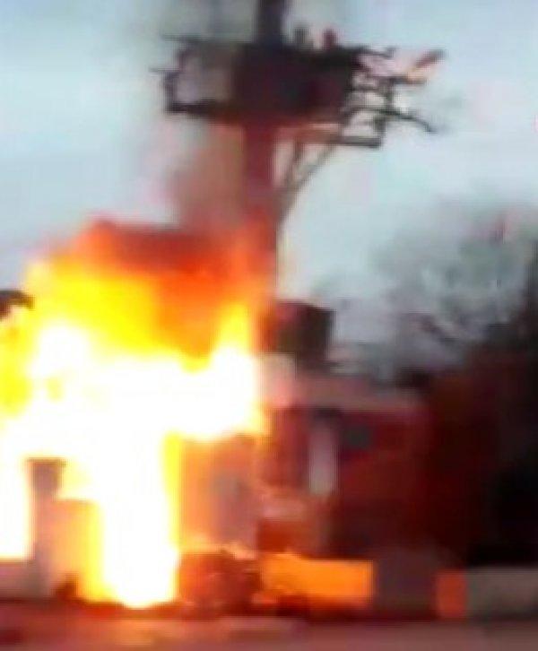 Diyarbakır'da kaçak elektrikçiler yüzünden patlayan trafo