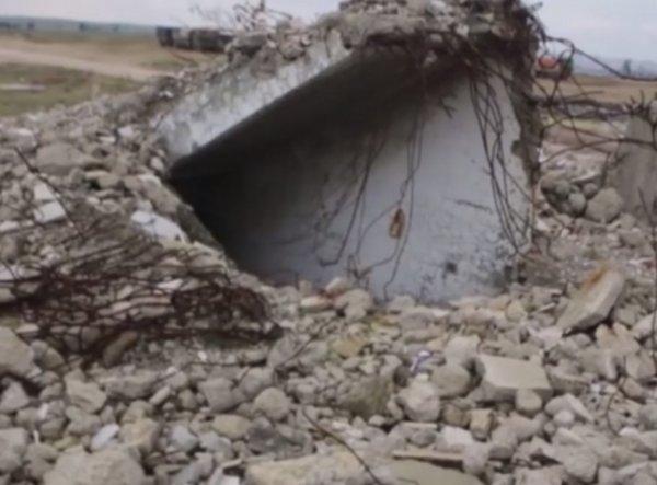 Tel Abyad'da 12 kilometrelik tünele konteyner oda