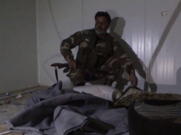 Tel Abyad'da 12 kilometrelik tünele konteyner oda