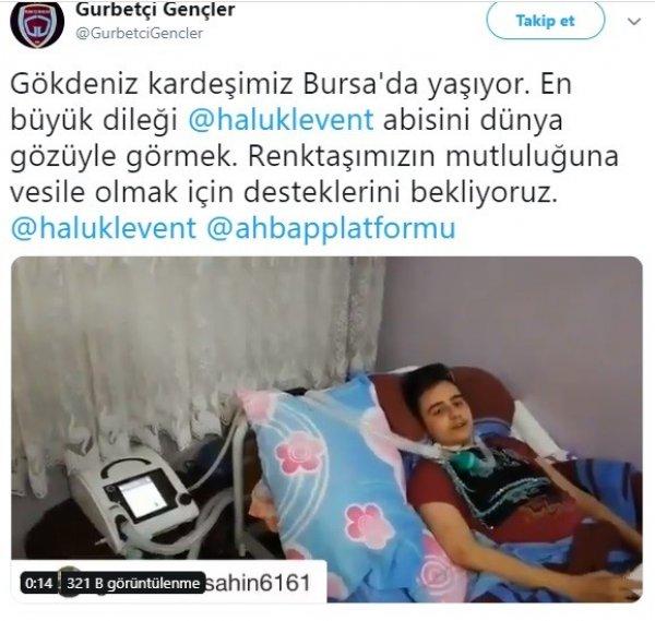 Haluk Levent, kas hastası Gökdeniz’e verdiği sözü tuttu