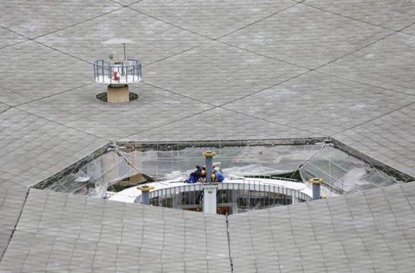 Dünyanın en büyük radyo teleskobu, Çin'de tamamlandı