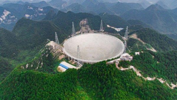 Dünyanın en büyük radyo teleskobu, Çin'de tamamlandı