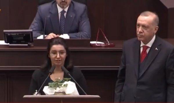 Şehit kızının sözleri AK Parti Grubu'ndakileri duygulandırdı