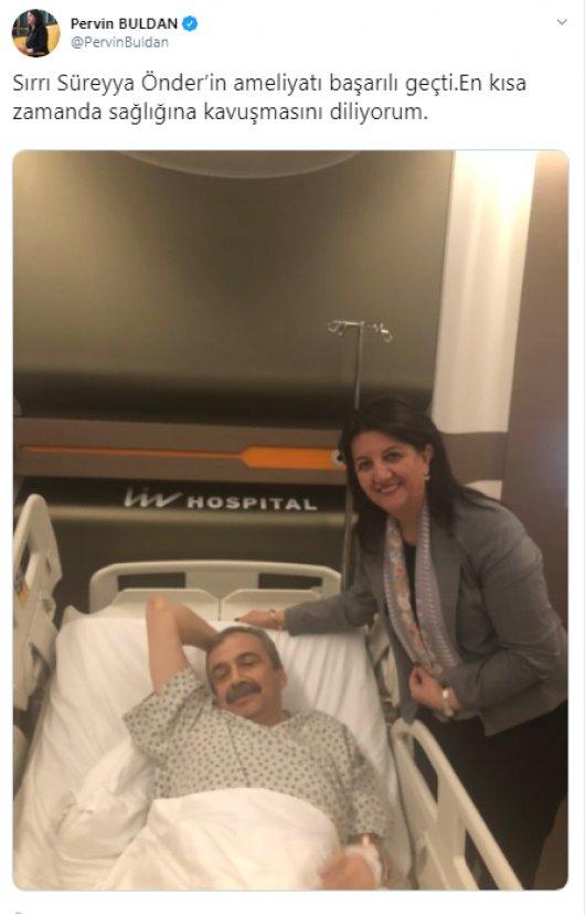 Sırrı Süreyya Önder ameliyat oldu