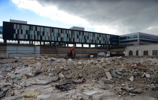 Atatürk Havalimanı kargo bölümünde yıkım bitti