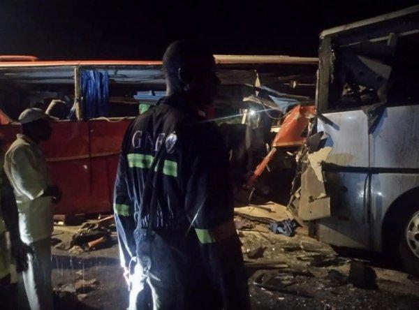 Gana'da feci otobüs kazası: 34 ölü, 54 yaralı