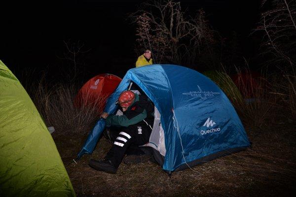 Bilecik'te eksi 8 derecede 'hayatta kalma' eğitimi