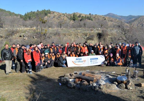 Bilecik'te eksi 8 derecede 'hayatta kalma' eğitimi
