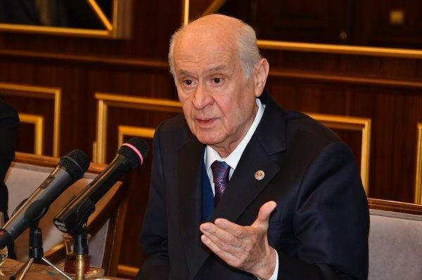 MHP'li başkanın voleybol paylaşımı Bahçeli'yi soruldu