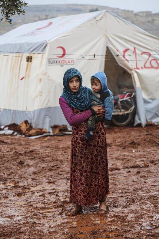 Suriyeliler için 9 kamp alanı kuruldu