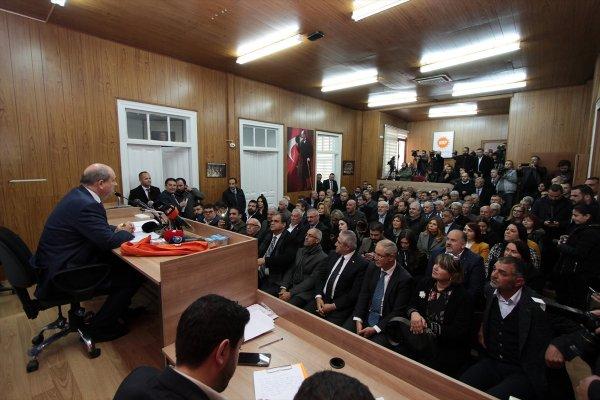 KKTC'de Başbakan Tatar, cumhurbaşkanı adayı oldu