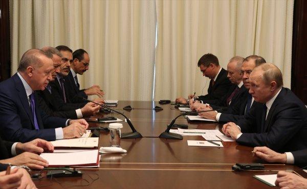 Erdoğan-Putin görüşmesi gerçekleşti