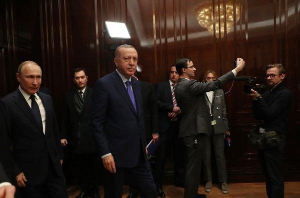 Erdoğan-Putin görüşmesi gerçekleşti