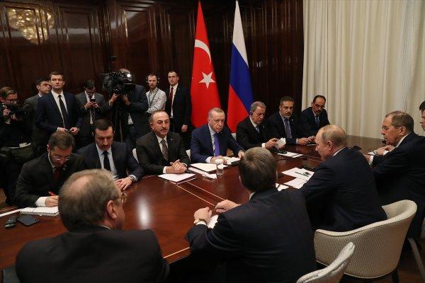 Erdoğan-Putin görüşmesi gerçekleşti