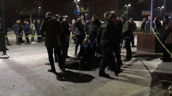 Bursa'daki silahlı saldırıyı güvenlik kamerası kaydetti