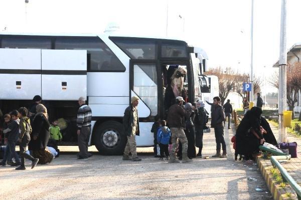 500 Suriyeli evine döndü