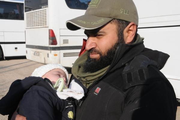 500 Suriyeli evine döndü