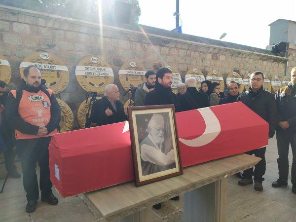 Toprak Dede'nin cenaze töreni