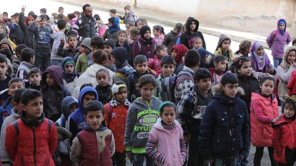 Barış Pınarı bölgesinde eğitim desteği