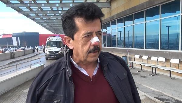 Halk otobüsünde sürücü ve yolcu kavgası