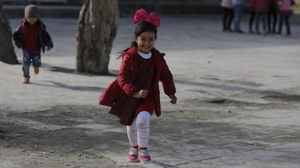 Barış Pınarı bölgesinde eğitim desteği