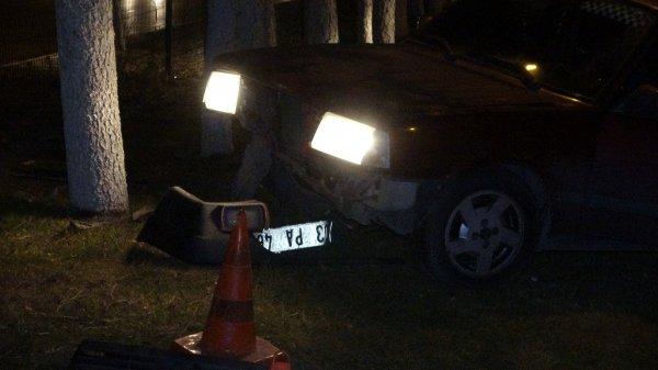 Kız kaçıran uzman çavuş takip edilince kaza yaptı