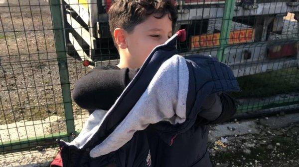 Depremzedelere montunu gönderdi