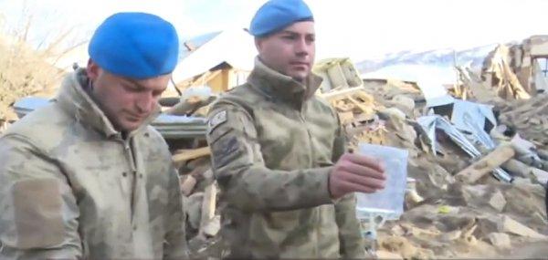 Depremden etkilenen hayvanlara da yardım gitti