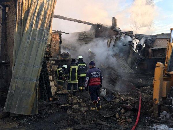 Konya'daki bir evde yangın çıktı: 3 ölü