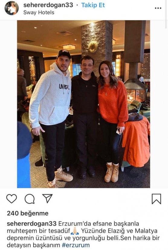 Ekrem İmamoğlu, Erzurum'a tatile gitti