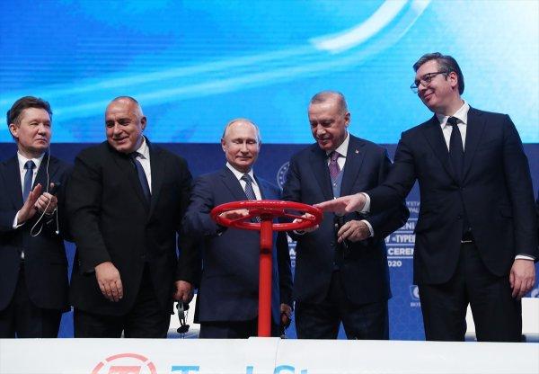 TürkAkım üzerinden ilk 1 milyar metreküp gaz sevk edildi