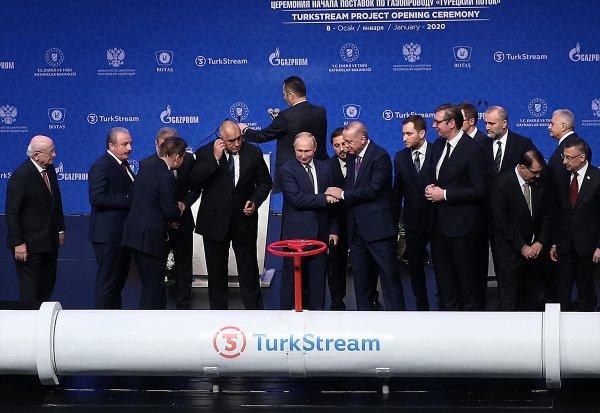 TürkAkım üzerinden ilk 1 milyar metreküp gaz sevk edildi