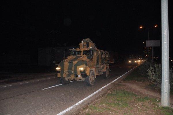 Suriye sınırındaki TSK birliklerine takviye
