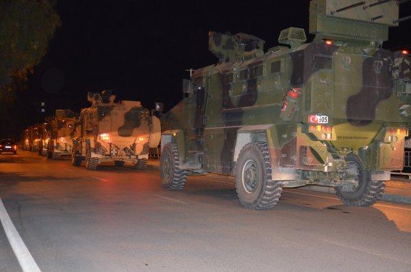 Suriye sınırındaki TSK birliklerine takviye