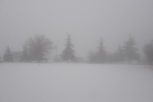 Elazığ beyaza büründü, çadırlar gözükmedi