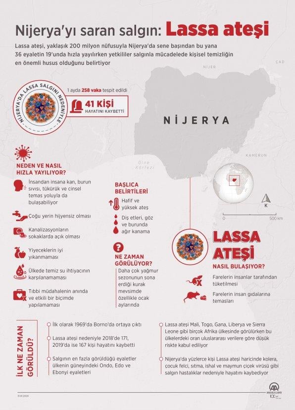 Nijerya'nın uğraştığı hastalık: Lassa ateşi
