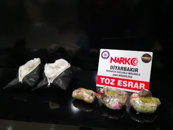 Diyarbakır'da 116 operasyonda 933 kilogram esrar ele geçirildi