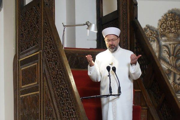 Diyanet İşleri Başkanı'ndan deprem ve kıyamet hutbesi