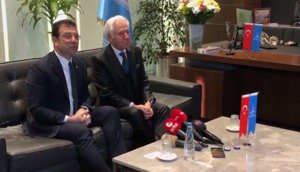Ekrem İmamoğlu'nun mesaisi başladı