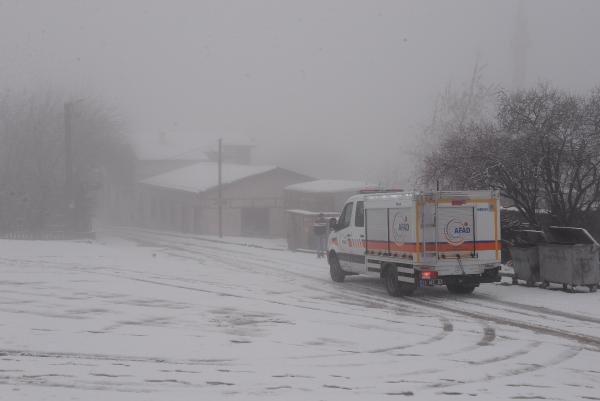 Elazığ beyaza büründü, çadırlar gözükmedi