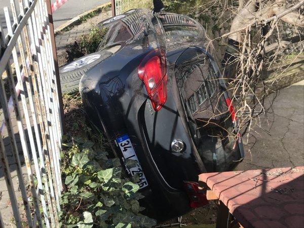 Eyüpsultan’da ilginç kaza