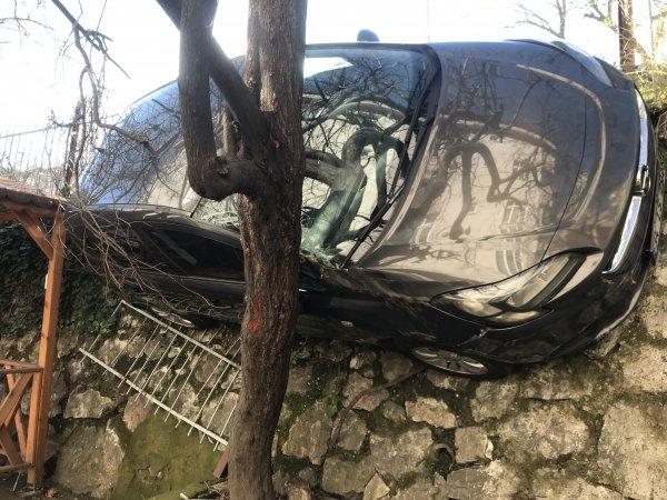 Eyüpsultan’da ilginç kaza