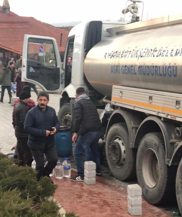 Ankara'da su kuyruğu