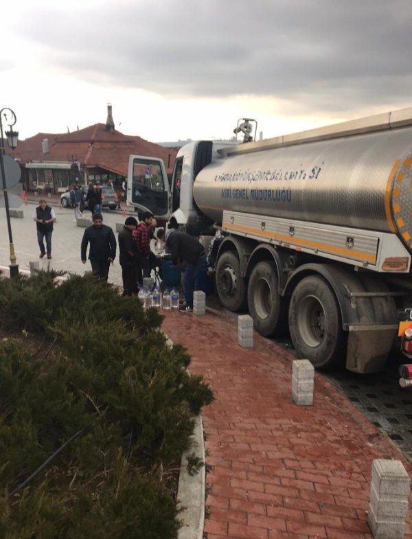 Ankara'da su kuyruğu
