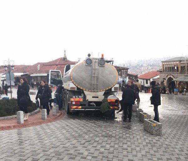 Ankara'da su kuyruğu