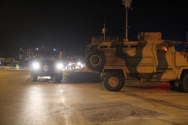 Sınıra tank ve komando sevkiyatı