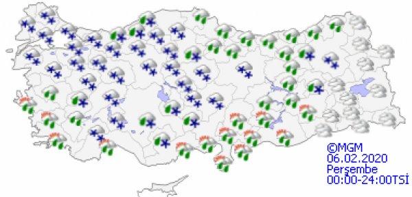 İstanbul'da kar bekleniyor