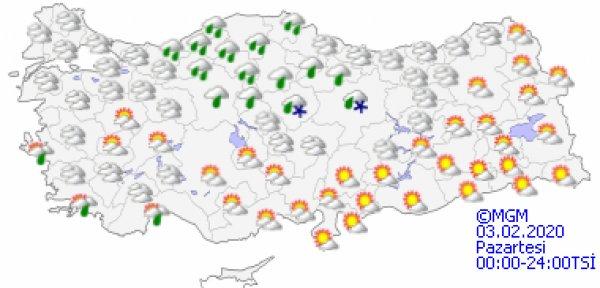İstanbul'da kar bekleniyor