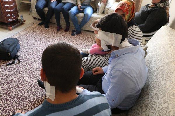 Mersin'de, alkollü sürücüler tarafından darbedildiler