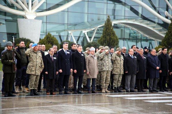 İdlib şehitleri için Hatay'da tören düzenlendi